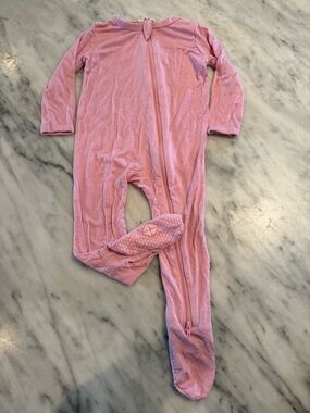 Kyte Baby - pink footie - 6-12mo